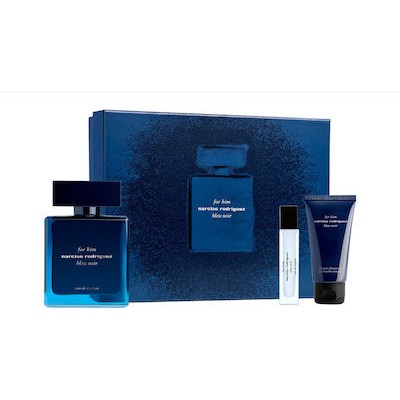 NARCISO RODRIGUEZ For Him Bleu Noir SET: EDP 100ml + EDP 10ml+ shower gel 50ml